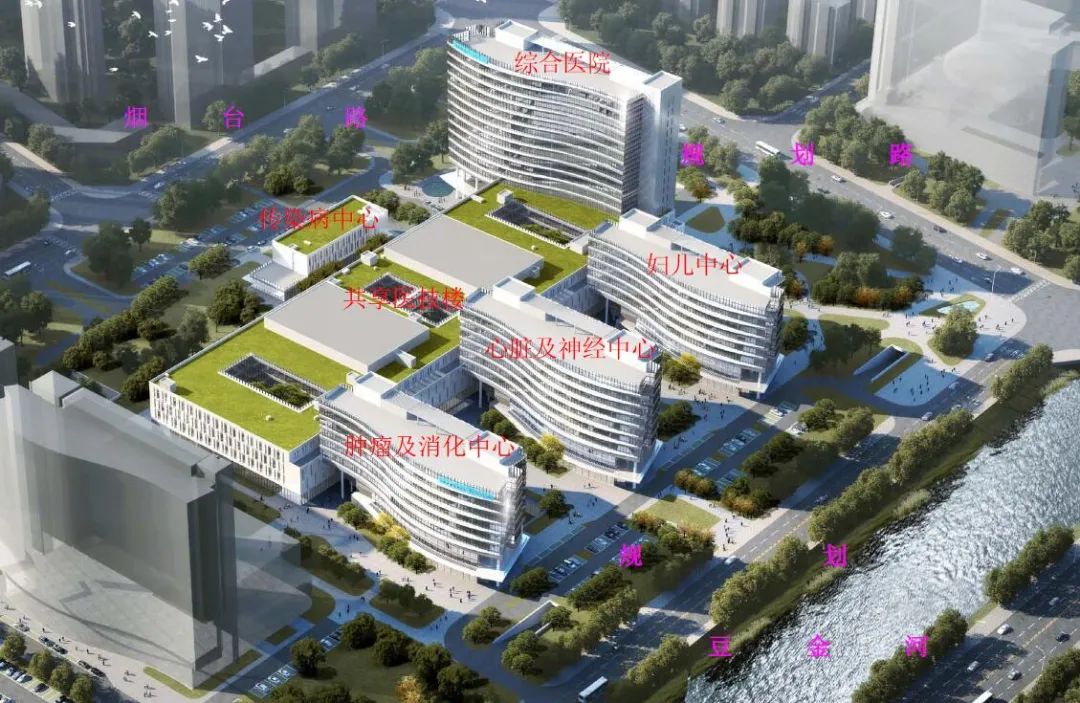 床位1260张，清华大学青岛医院来了！”