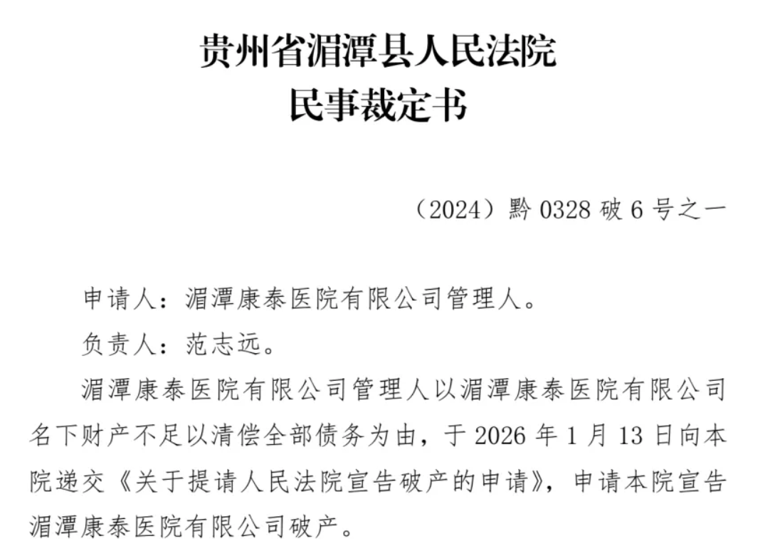 欠债3000万，医生创办20年的医院宣告破产”